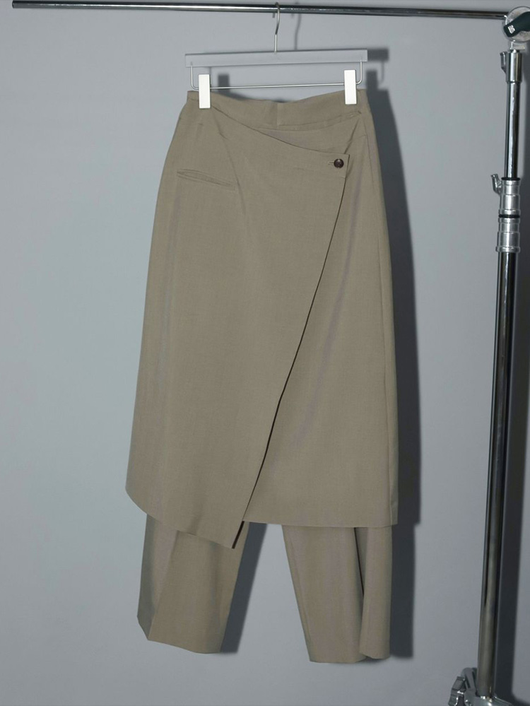 anuke(アンヌーク) 【SALE】anuke 即日発送 Wrap Skirt Pants anuke(アンヌーク) 【SALE】anuke 即日発送 Wrap Skirt Pants