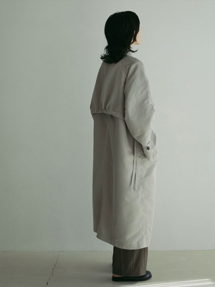 ànuke アンヌークTwill Soutiencollar Coat 新品 anuke（アンヌーク） 【限定SALE】アンヌーク 即日発送 Twill