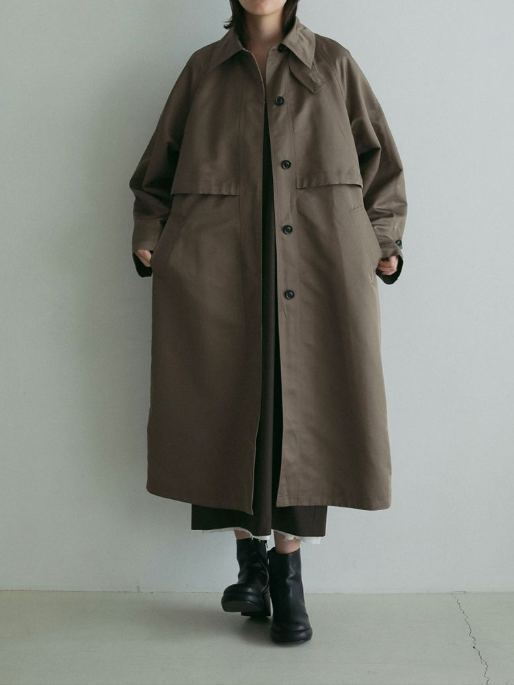 anuke アンヌークTwill Soutiencollar Coat 新品 ànuke - Twill Soutiencollar Coat / ツイルステンカラーコート