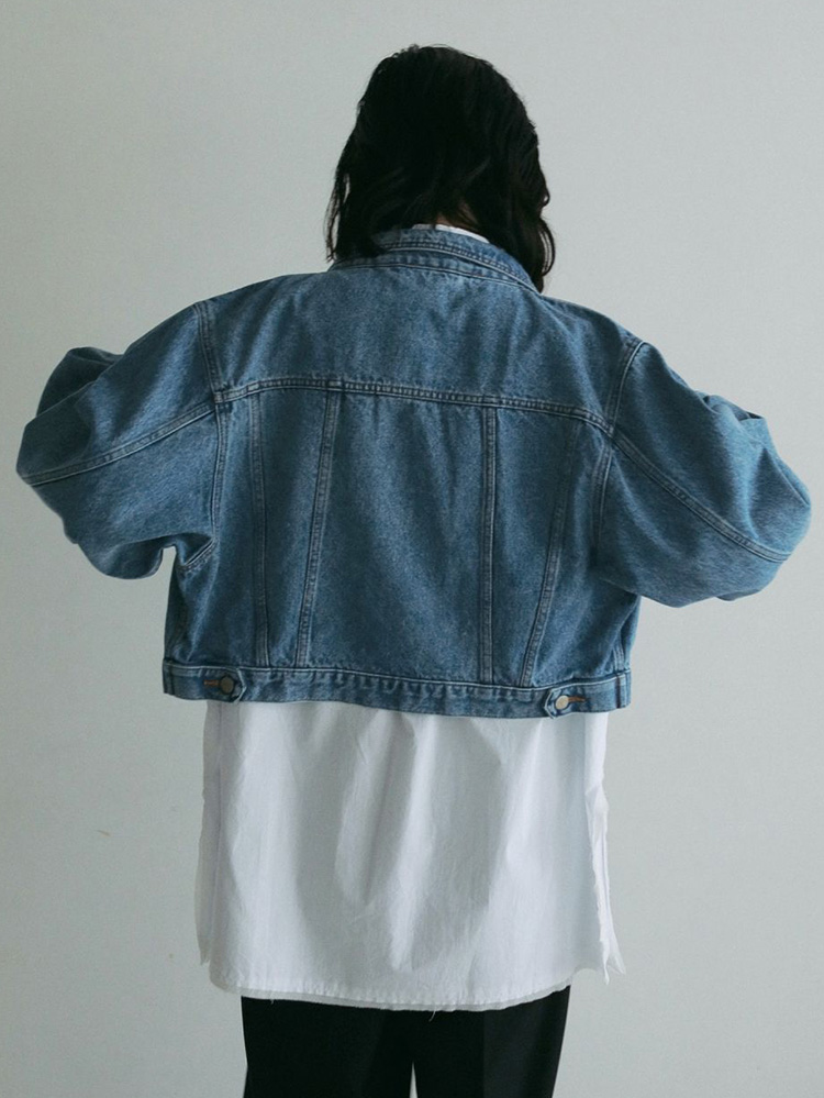 anuke（アンヌーク） 【SALE】アンヌーク 即日発送 Short Denim Jacket