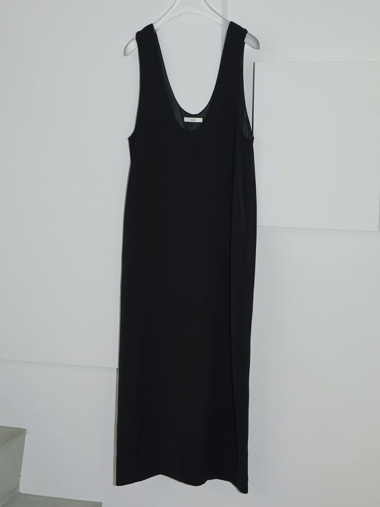 anuke（アンヌーク） 即日発送 Twill Uneck Onepiece 62510306 ツイルU