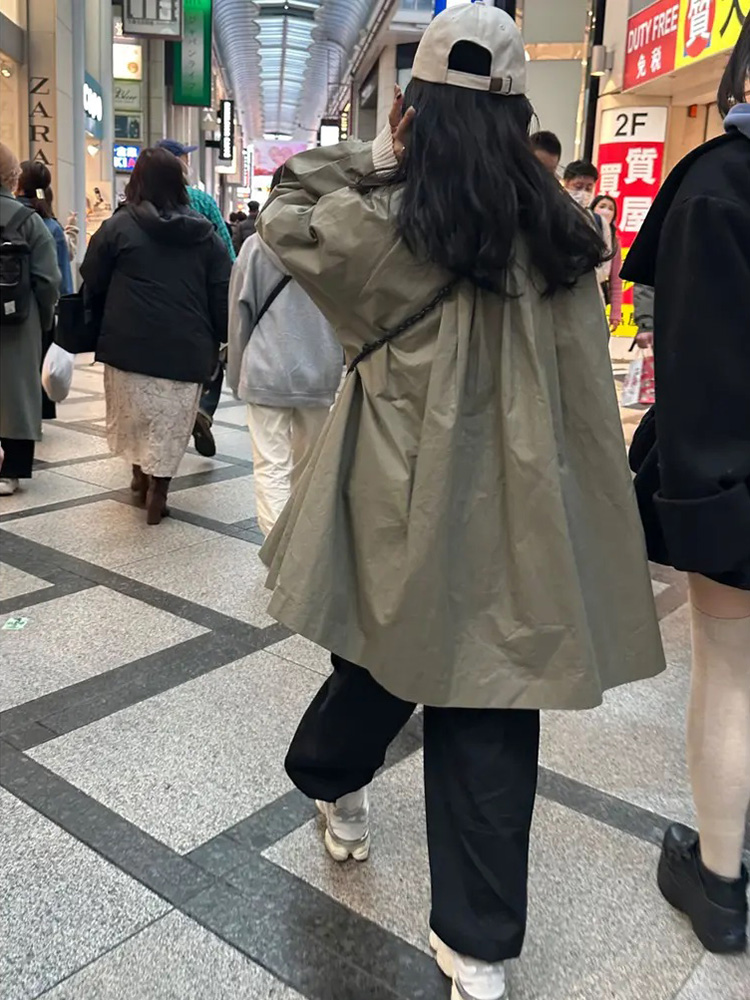 agawd trench cape coat アガウド トレンチケープコート | www.jarussi