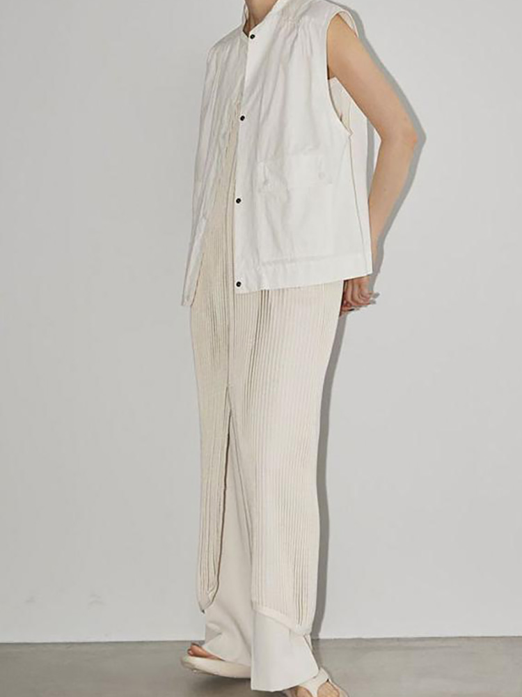 ベスト+ジレ TODAYFUL - TODAYFUL Flappocket Cotton Vest TODAYFUL 【OUTLET SALE】トゥデイフル TODAYFUL即日発送 LIFE's