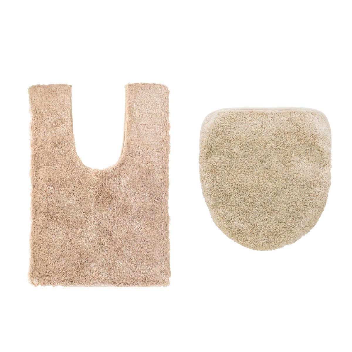 トイレマットセット 3点 乾度良好 Dナチュレ 約65×65cm 洗浄暖房型専用