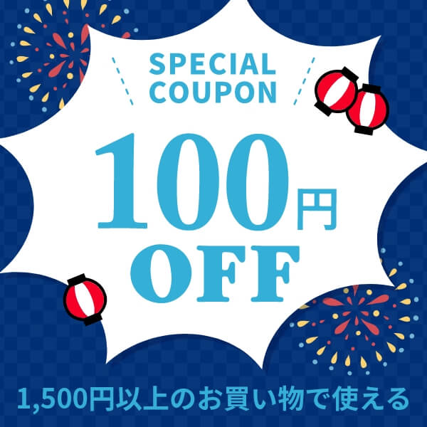 マット&ラグファクトリーYahoo!店の「夏祭りセール！ご購入1,500円以上で使える全品100円OFF！」のクーポン