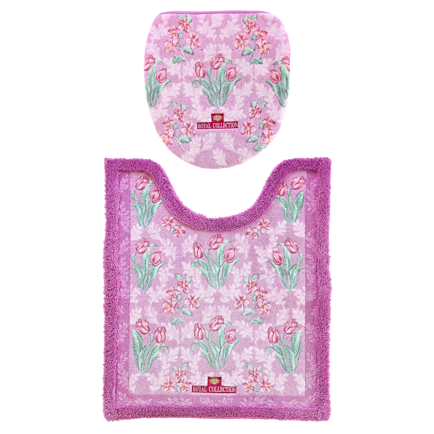 オカ トイレマットセット 2点 約75×63cm ロイヤルコレクション アーツ
