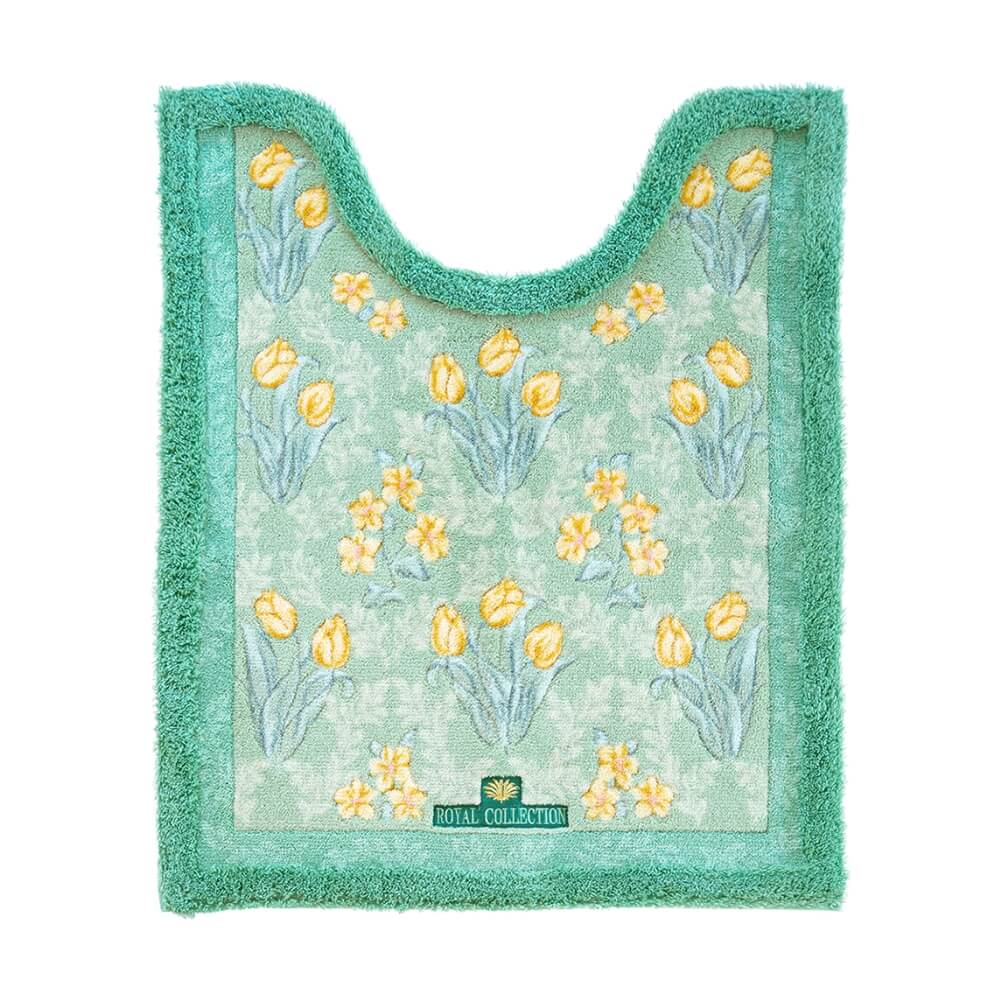 オカ トイレマット 大判 ロング 約75×63cm ロイヤルコレクション