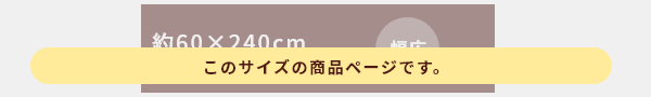 約60cm×240cm