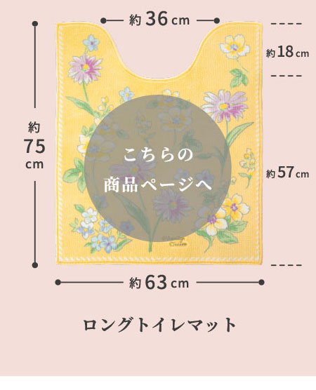 ロングトイレマット