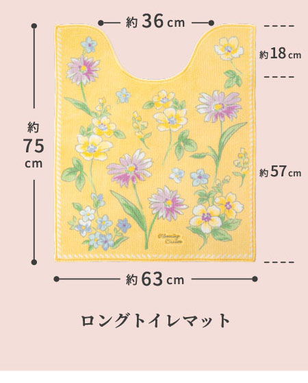 ロングトイレマット