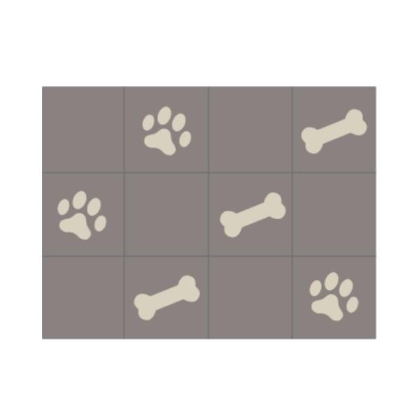 ペットマット タイルマット ピタペトモ 約45×45cm 12枚セット 約1.5畳 カーペット ペットラグ ペット 犬 ラグ 吸着 洗える 日本製 床暖房対応 オカ｜m-rug｜09