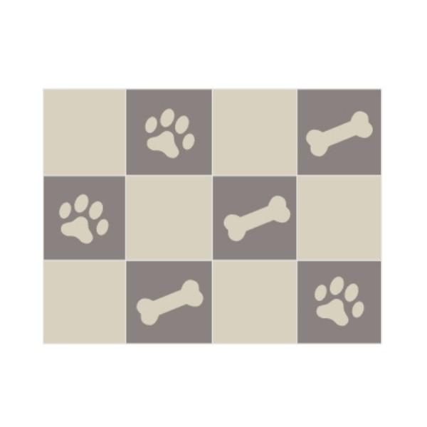 ペットマット タイルマット ピタペトモ 約45×45cm 12枚セット 約1.5畳 カーペット ペットラグ ペット 犬 ラグ 吸着 洗える 日本製 床暖房対応 オカ｜m-rug｜10