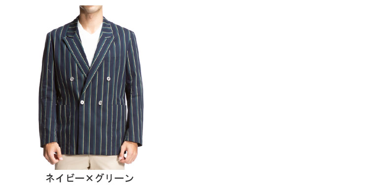 在庫処分価格 返品交換不可 ダブル 4ツ釦 ジャケット アイビー