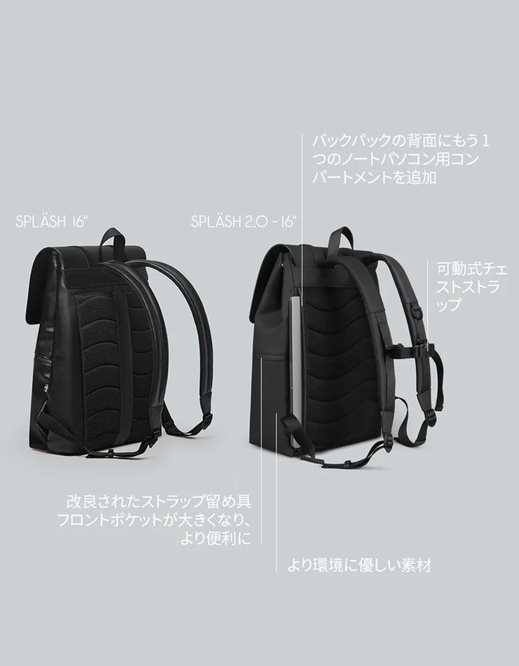 GASTON LUGA（ガストンルーガ） バックパックメンズ ビジネス 紳士
