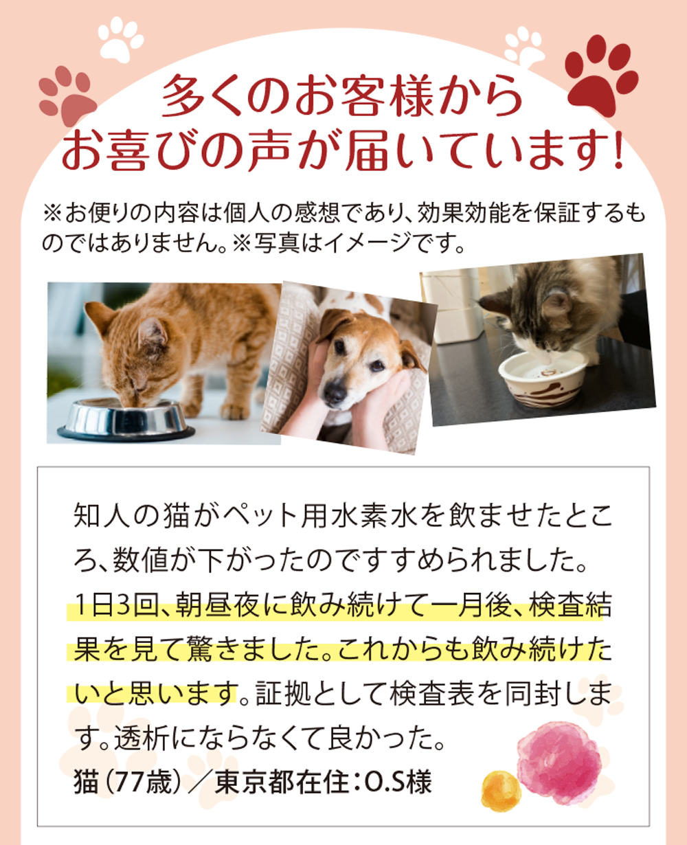 お客様の声1