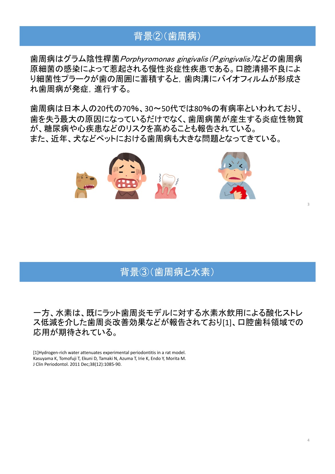 歯周病と水素水