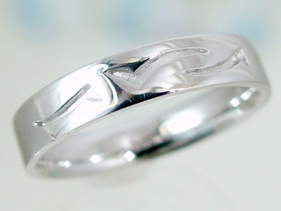ダイヤモンド ホワイトゴールド ペアリング 結婚指輪 マリッジリング