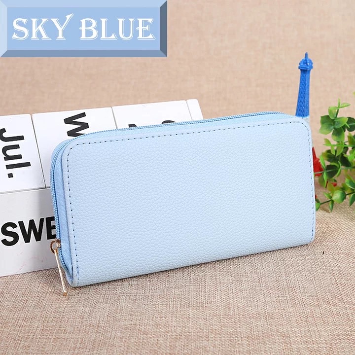 大人気 最高級 トゴレザー 本革 長財布 薄型 軽量 青ブルー Amazon | [MGsable] 長財布 本革 レディース メンズ ラウンド