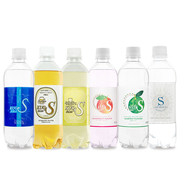 クオス 強炭酸水 お試しセット KUOS-クオス フレーバー シリカ