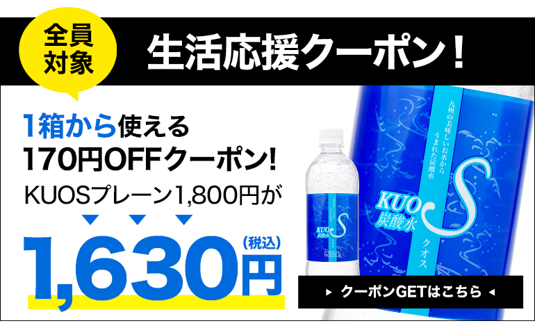 170円OFFクーポン対象 強炭酸水 クオス マツコ 有吉TVで紹介 最安値に挑戦 九州 日田産 500ml×24本 まとめ買い  【SALE／80%OFF】