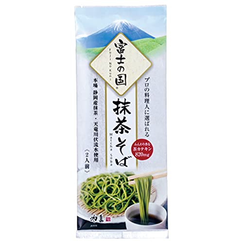 Yahoo! Yahoo!ショッピング(ヤフー ショッピング)池島フーズ 富士の国 抹茶そば 1袋 180g 国産 乾麺 袋 蕎麦 お取り寄せ