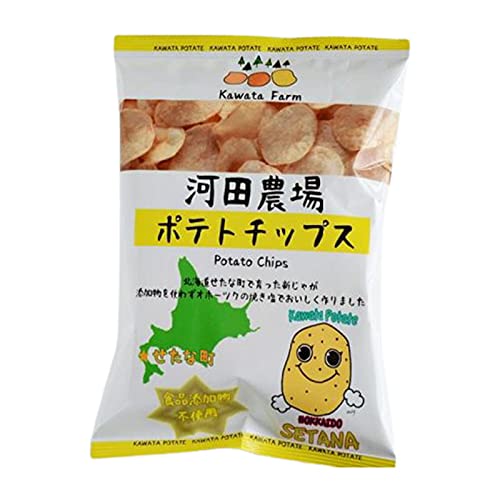 Yahoo! Yahoo!ショッピング(ヤフー ショッピング)河田農業 ポテトチップス 1袋 60g 北海道 せたな お菓子 袋菓子 馬鈴薯 お取り寄せ