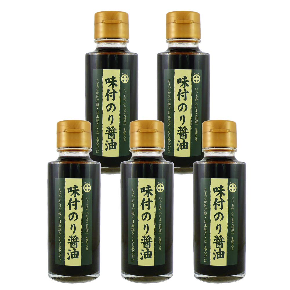 Yahoo! Yahoo!ショッピング(ヤフー ショッピング)味付のり醤油 100ml×5 西海醤油 明石のりブレンド