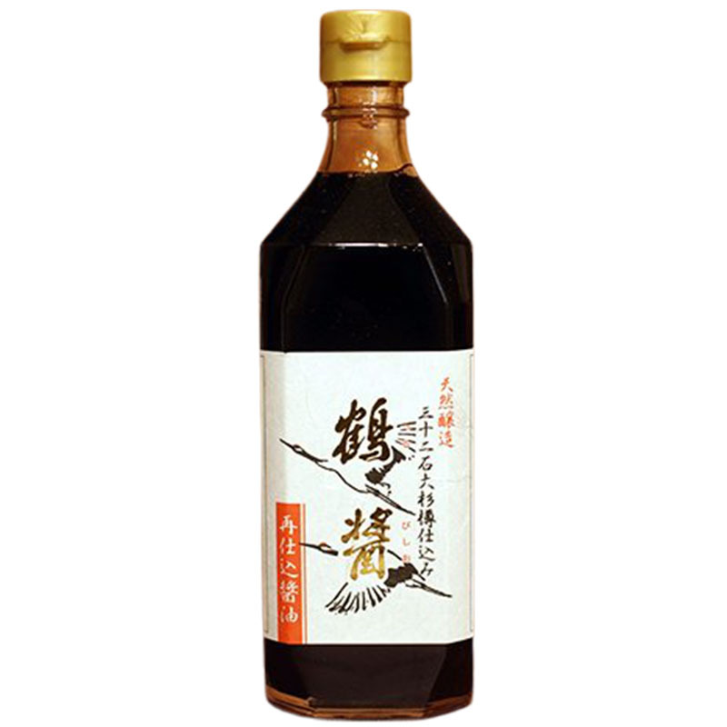 ヤマロク醤油 鶴醤 1本 500ml 鶴びしお つるびしお 国産原料 再仕込み 小豆島 調味料 ヤマロクしょうゆ 醤油 しょうゆ 瓶  世界！ニッポン行きたい人応援団 :a-gj-218-1:Macaron ヤフー店 - 通販 - Yahoo!ショッピング