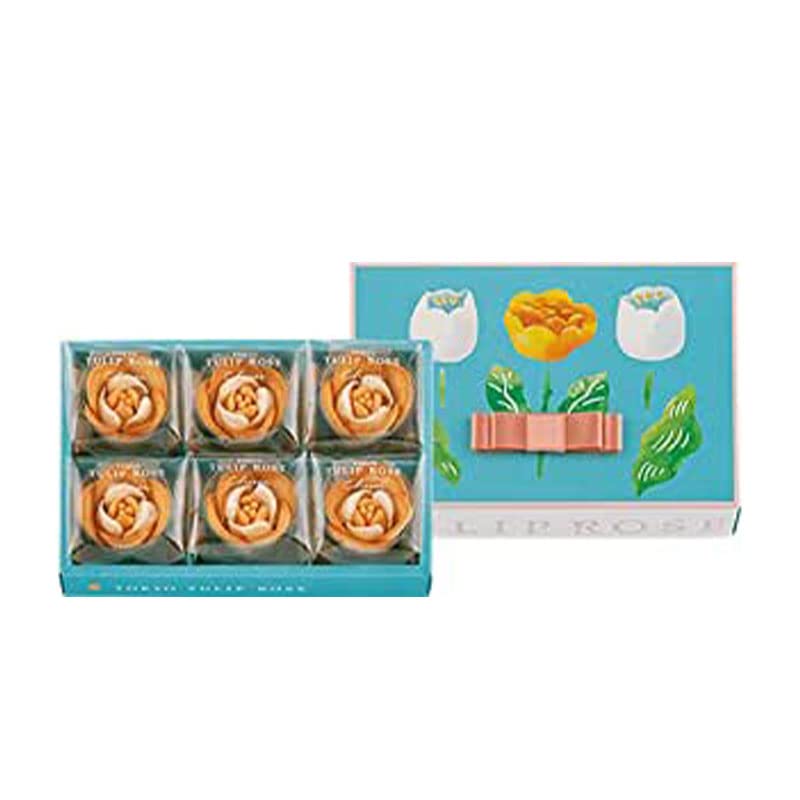 TOKYOチューリップローズ チューリップローズ チーズ 6個入 ×1箱 焼き菓子 ラングドシャ クッキー