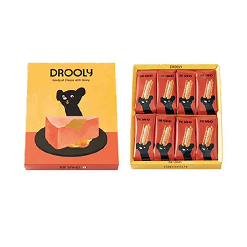ドローリー パイサンド チェダー with ハニー 8個×1箱 DROOLY チーズ ハチミツ 焼き菓子 お菓子 洋菓子