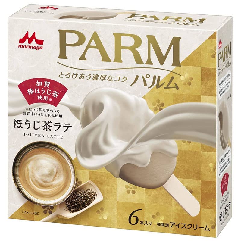 Yahoo! Yahoo!ショッピング(ヤフー ショッピング)PARM ほうじ茶ラテマルチ 1箱 55ｍl×6 冷凍 アイス アイスクリーム