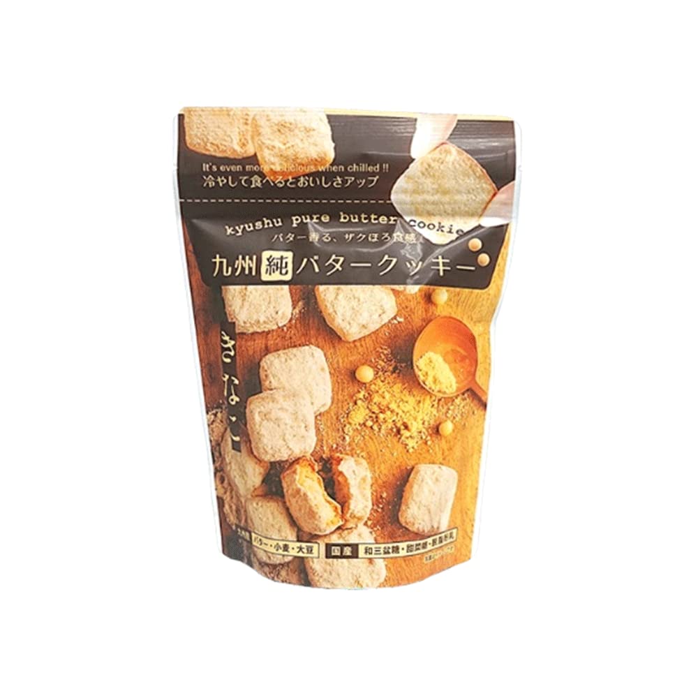 Yahoo! Yahoo!ショッピング(ヤフー ショッピング)昭栄堂 九州純バタークッキー きなこ 80g×1袋 バター クッキー お菓子 焼き菓子 お土産