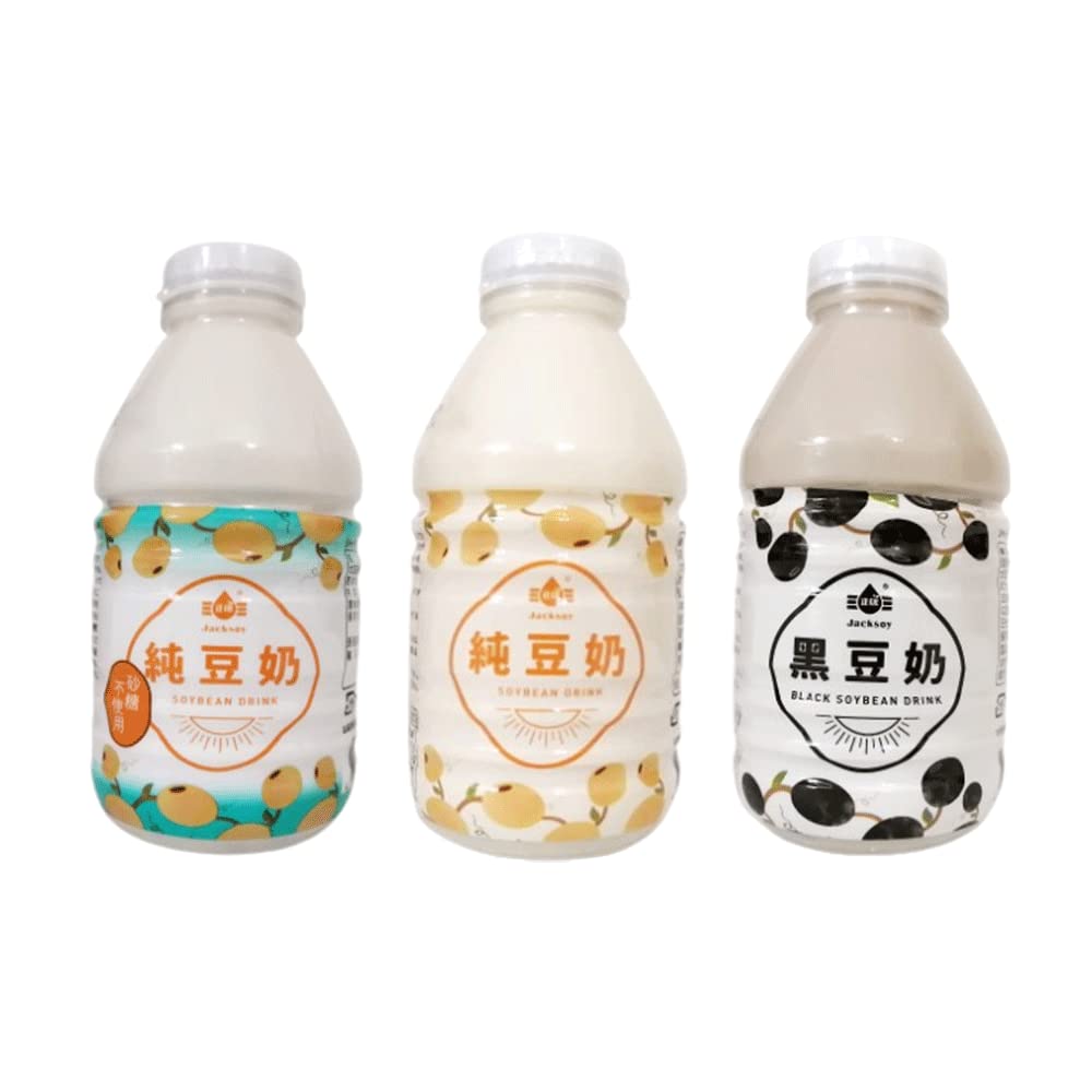 Yahoo! Yahoo!ショッピング(ヤフー ショッピング)正康 ジャックソイ 台湾豆乳 飲み比べセット 330ml×3本 台湾 豆乳 黒豆乳 大豆 豆乳ドリンク
