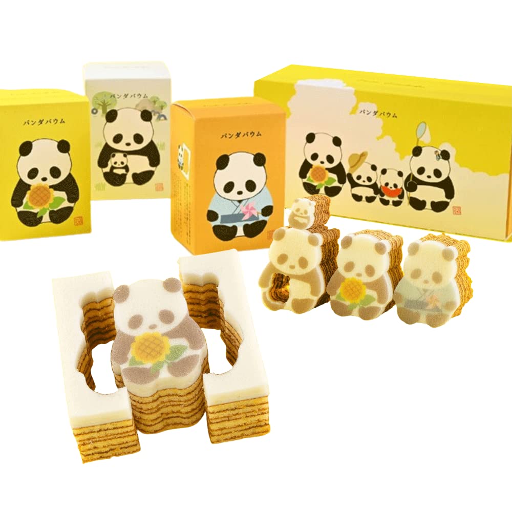 Yahoo! Yahoo!ショッピング(ヤフー ショッピング)カタヌキヤ パンダバウム 夏休みパンダ 3種セット パンダ バームクーヘン お土産 ギフト
