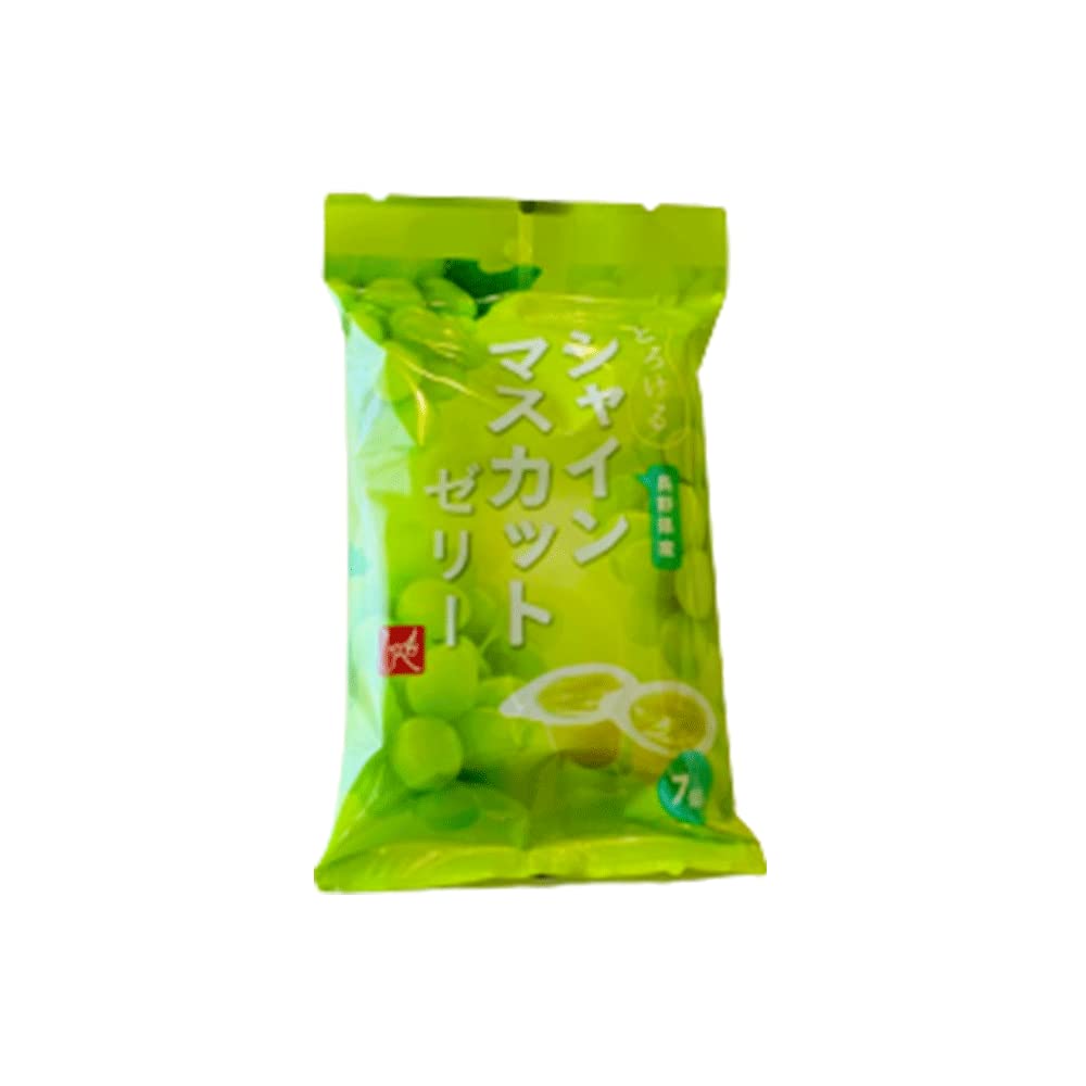 Yahoo! Yahoo!ショッピング(ヤフー ショッピング)もへじ とろけるシャインマスカット 147g（21g×7個） おやつ ゼリー マスカット シャーベット