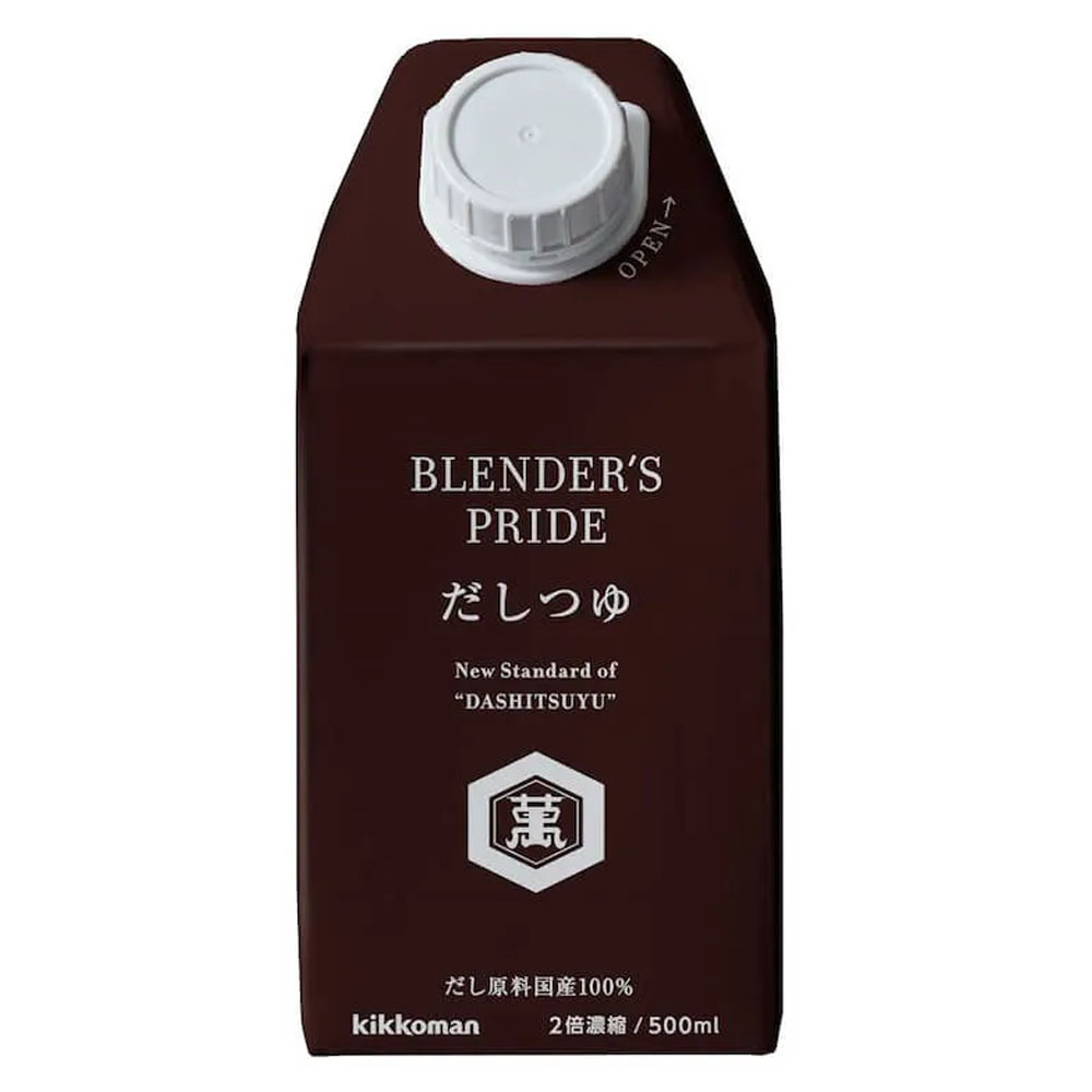 新品?正規品 亀甲萬本店 BLENDER'S PRIDE だしつゆ 500ml×1本 キッコーマン めんつゆ つゆ 麺つゆ 調味料 サタデープラス  notimundo.com.ec