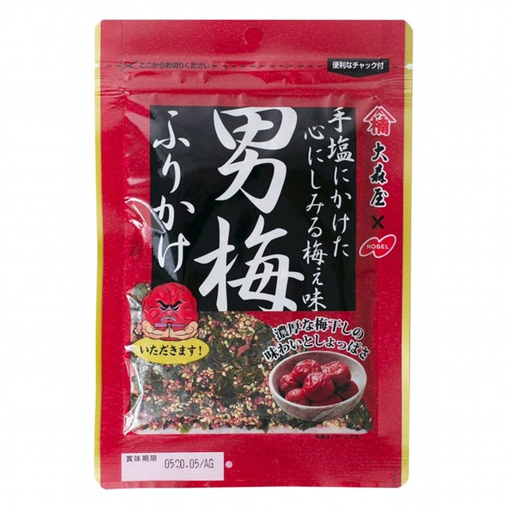 大森屋 男梅ふりかけ 35g×1袋 男梅 ふりかけ 梅干し ご飯のお供 ご飯のおとも ラヴィット : a-ih-097-1 : Macaron  ヤフー店 - 通販 - Yahoo!ショッピング