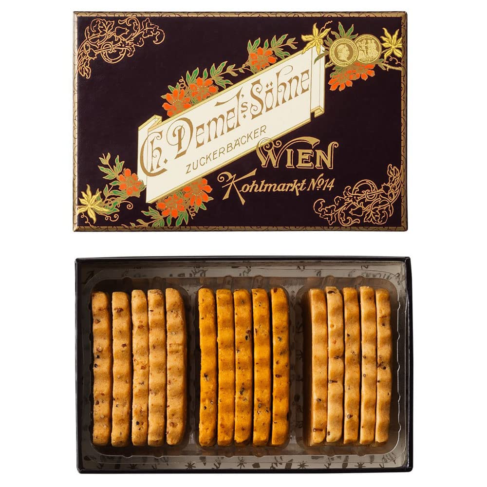 Yahoo! Yahoo!ショッピング(ヤフー ショッピング)デメル サワークッキー 15枚入×1箱 手提げ袋付き DEMEL クッキー 塩 焼き菓子 焼菓子 お菓子