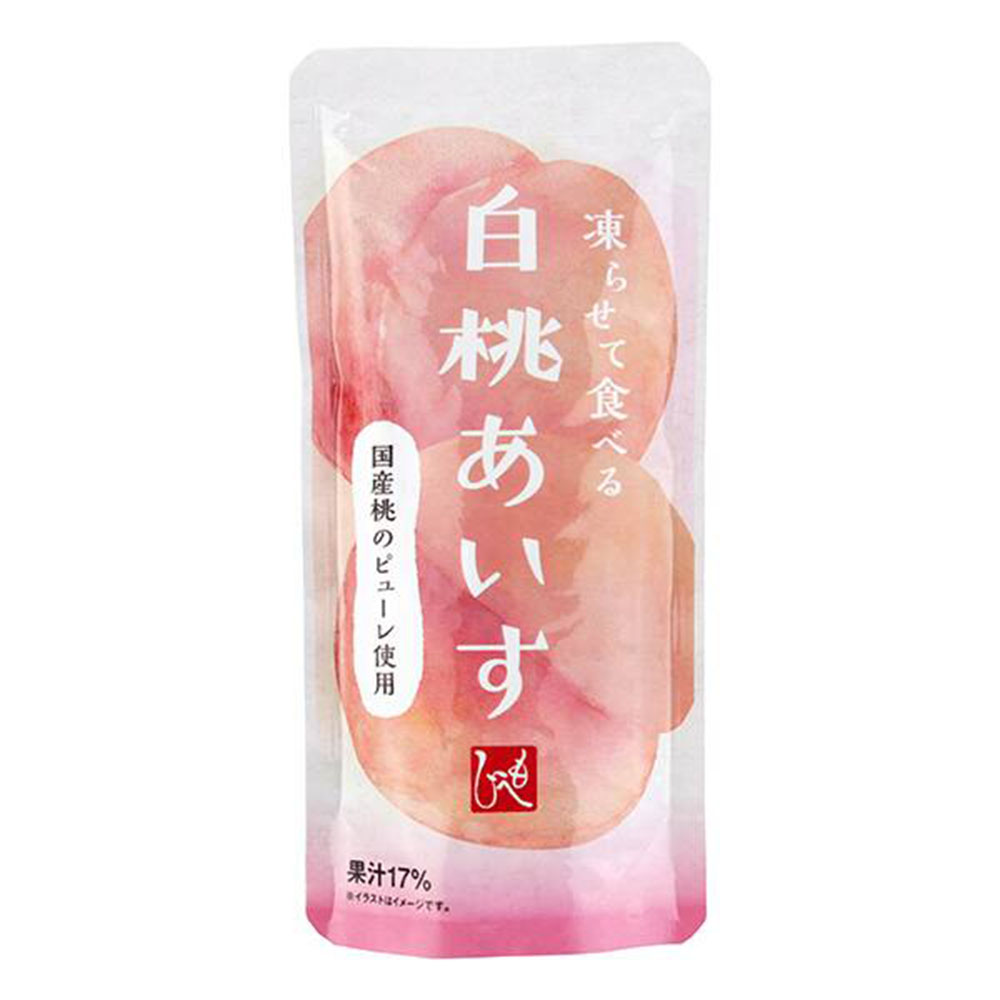 1個選択 カルディ もへじ 凍らせて食べるアイス 100g×1袋 白桃 1個選択 カルディ もへじ 凍らせて食べるアイス 100g×1袋 白桃