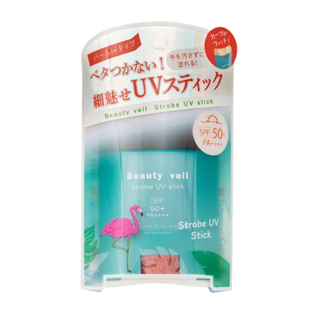 ビューティヴェール ストロボUVスティック 20g×1個 日焼け止め スティック ツヤ 顔