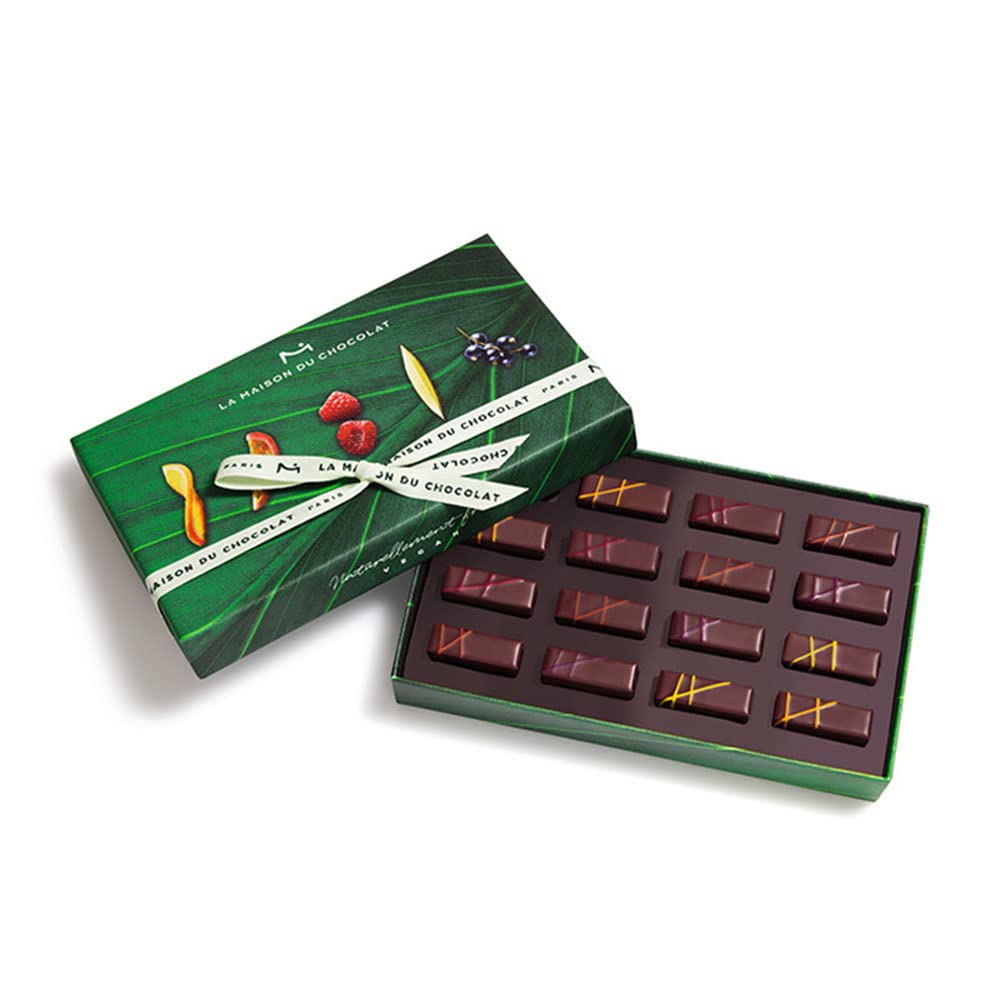 ラメゾンデュショコラ ガナッシュ ビーガン 16粒入×1箱 手提げ袋付き La Maison du Chocolat
