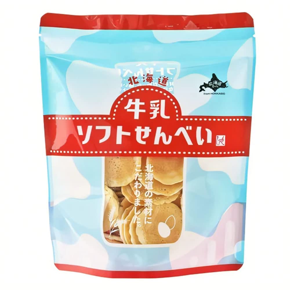 Yahoo! Yahoo!ショッピング(ヤフー ショッピング)カルディ もへじ 北海道から 北海道牛乳ソフトせんべい 80g×1袋 ソフト煎餅 そふとせんべい 焼き菓子 お菓子