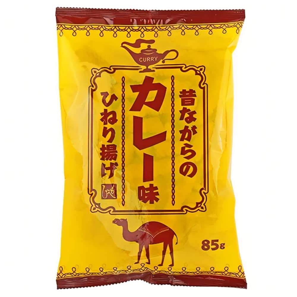 Yahoo! Yahoo!ショッピング(ヤフー ショッピング)カルディ もへじ 昔ながらのひねり揚げ カレー味 85g×1袋 ひねりあげ 横綱 あられ カレー 米菓 お菓子
