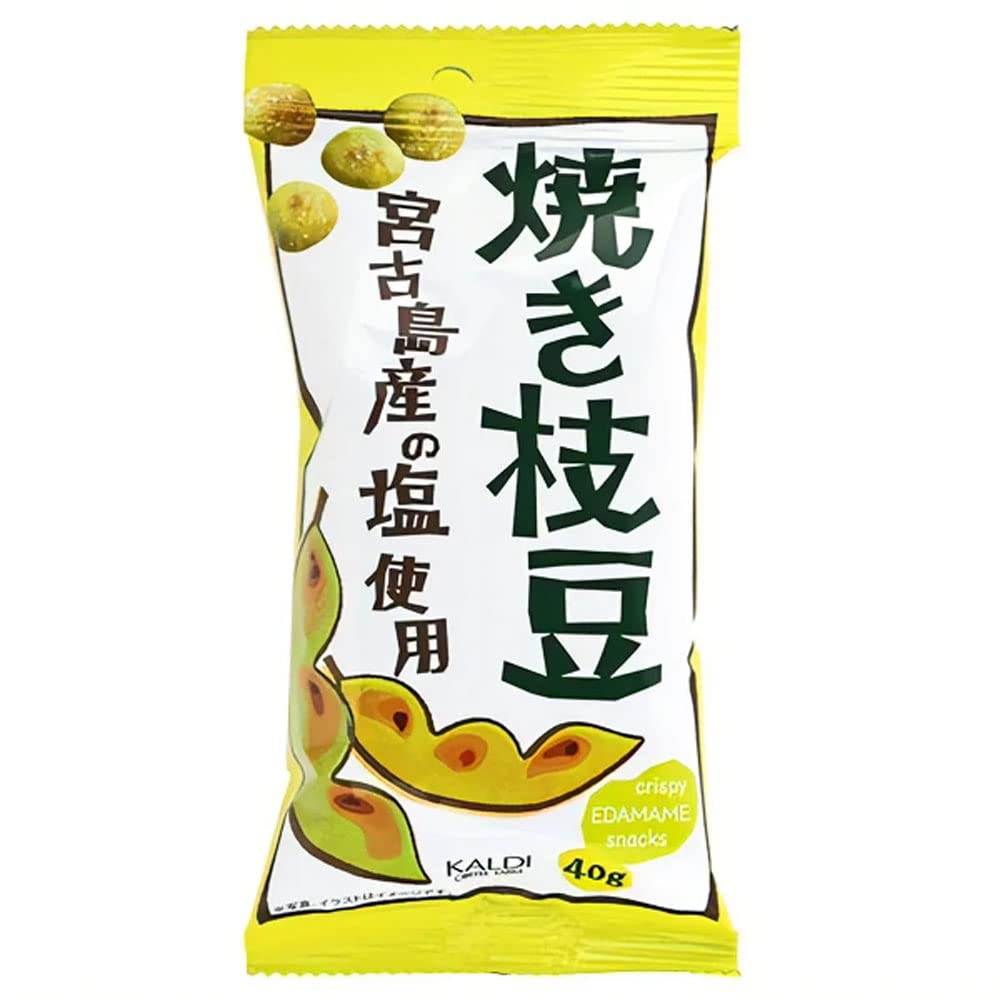 Yahoo! Yahoo!ショッピング(ヤフー ショッピング)カルディ 焼き枝豆 40g×1袋 えだまめ スナック 枝豆スナック スナック菓子 お菓子