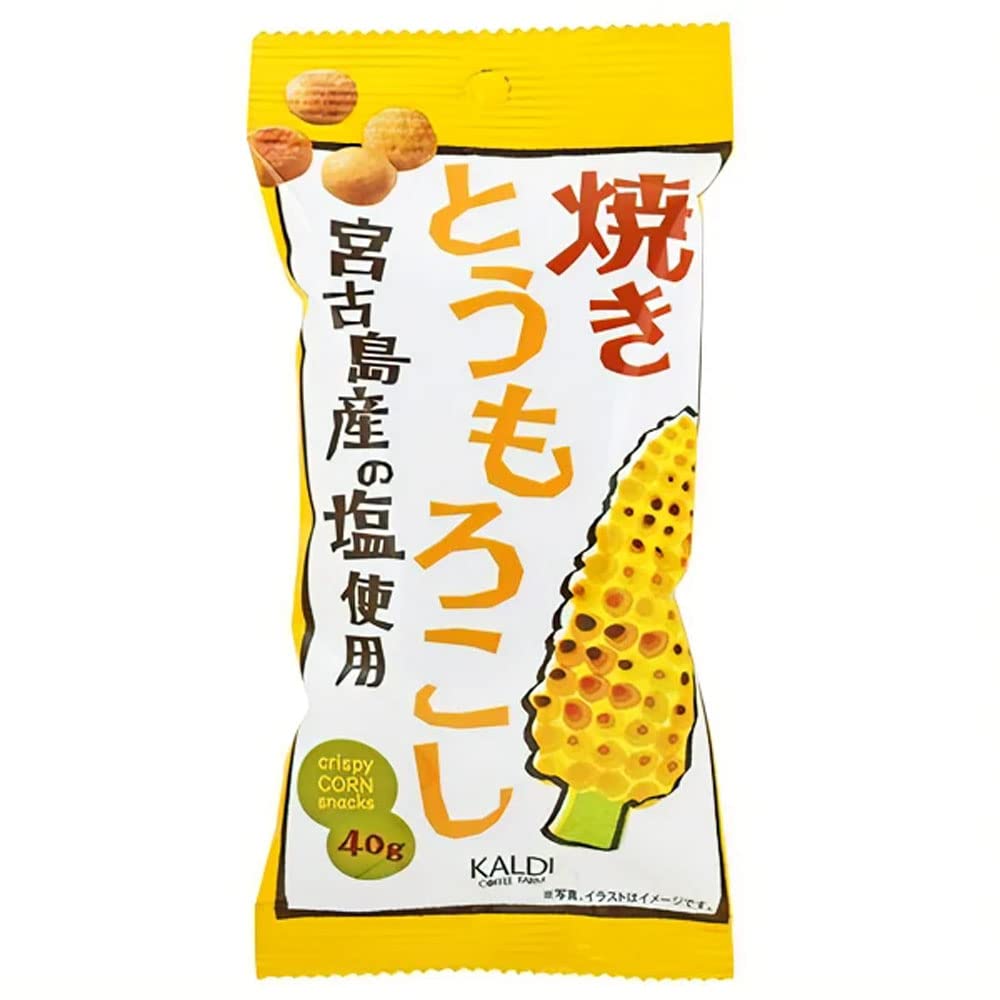 Yahoo! Yahoo!ショッピング(ヤフー ショッピング)カルディ 焼きとうもろこし 40g×1袋 トウモロコシ 焼きとうもろこし味 スナック スナック菓子 お菓子