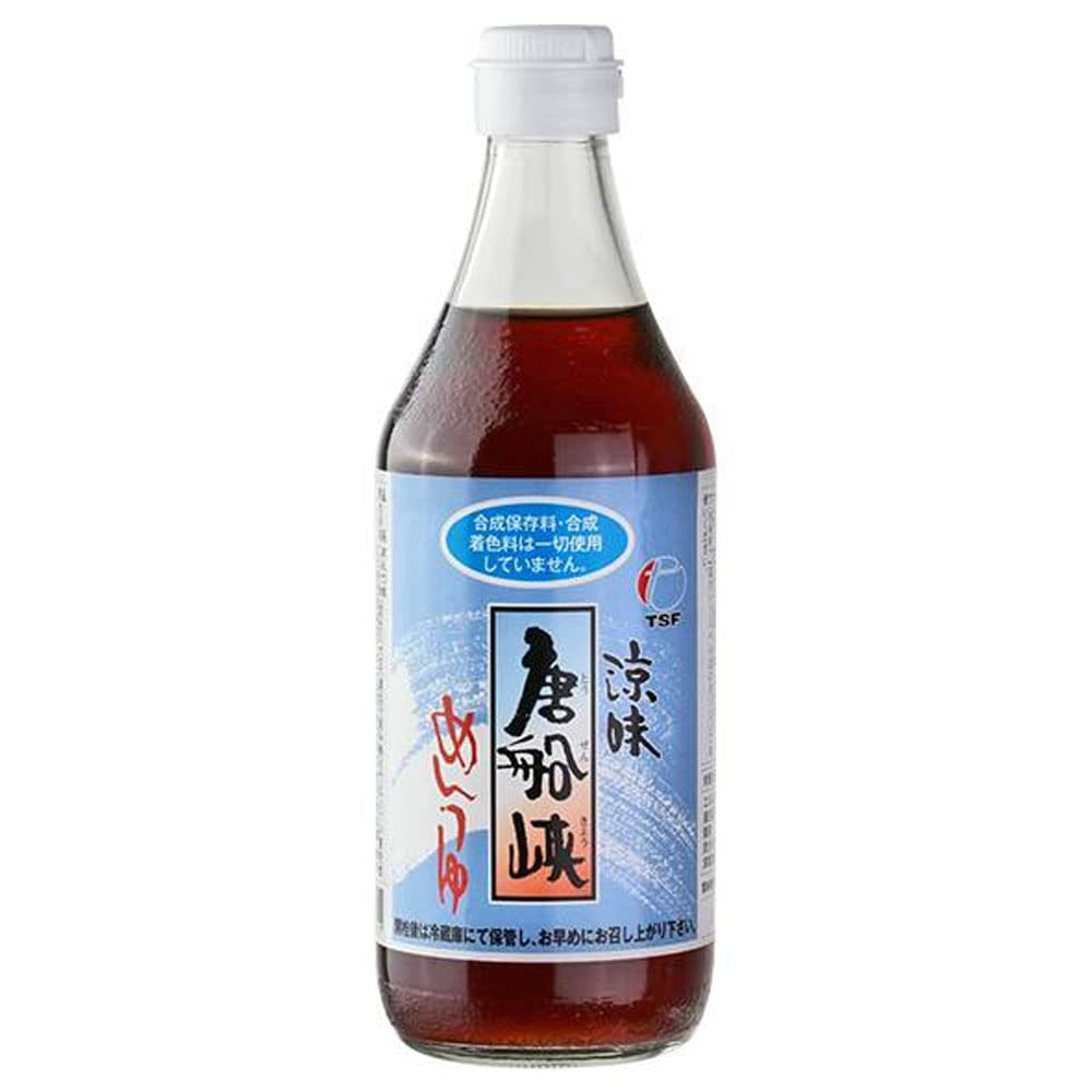 カルディ 唐船峡食品 涼味唐船峡めんつゆ 500ml×1本 KALDI 唐船峡 めんつゆ ?つゆ ストレート