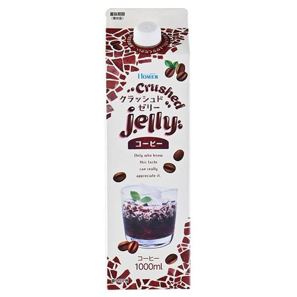 Yahoo! Yahoo!ショッピング(ヤフー ショッピング)カルディ ホーマー クラッシュドコーヒーゼリー 1000ml×1個 KALDI コーヒーゼリー クラッシュ 珈琲ゼリー 常温 微糖