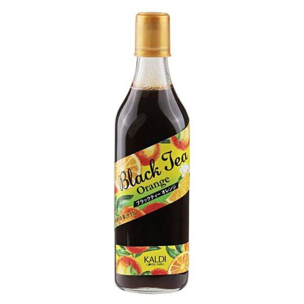 カルディ ブラックティー オレンジ 500ml×1本 オレンジティー 紅茶 アイスティー 濃縮 希釈用