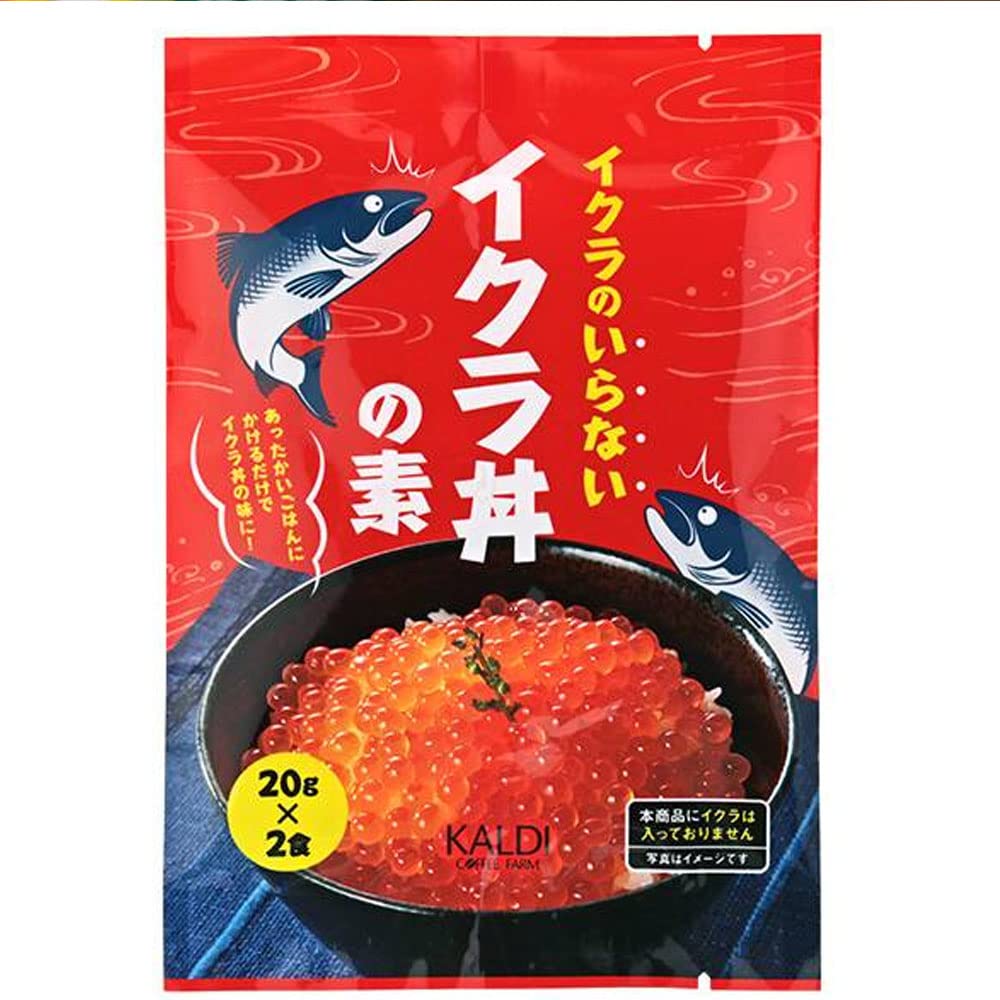 Yahoo! Yahoo!ショッピング(ヤフー ショッピング)イクラのいらないイクラ丼の素 イクラ丼 40g×1個 カルディ いくら いくら丼 食品 素 カルディオリジナル 大阪ほんわかテレビ