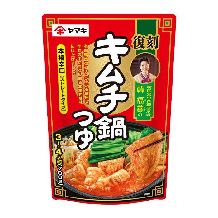 Yahoo! Yahoo!ショッピング(ヤフー ショッピング)ヤマキ 韓福善のキムチ鍋つゆ 700g